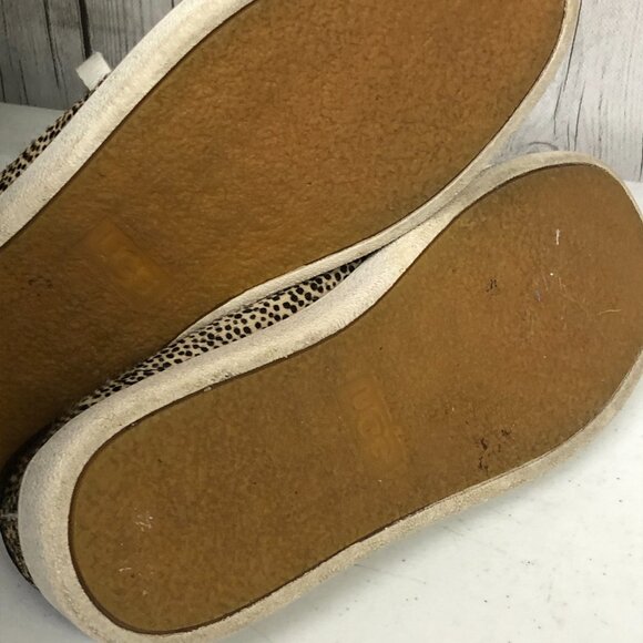 Ugg Milo Exotic Dotted Calf Hair Sneaker Ladies Size 6 - Picture 6 of 6